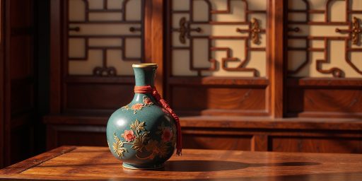 景德镇陶溪川创意园区照片，传统建筑与现代设计结合，陶瓷艺术品展示，展现浓厚的艺术氛围